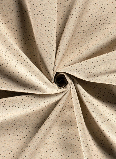 Madeline stippen - linnen look canvas