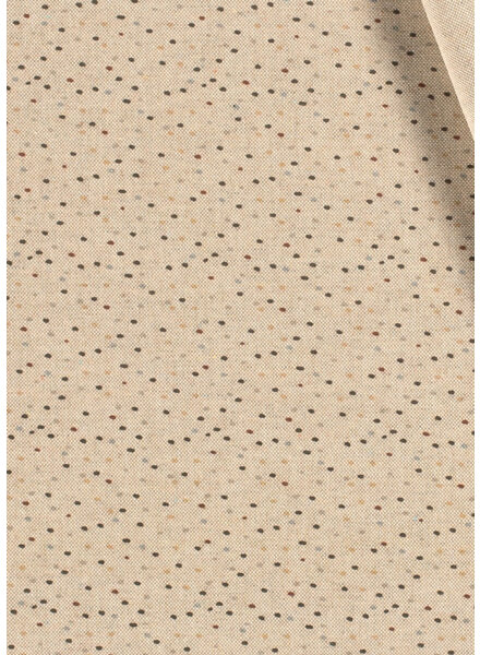 Madeline stippen - linnen look canvas