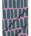 coated cotton - stripes petrol