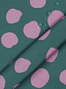 coated cotton - dots petrol