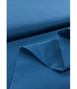 Madeline petrol trench coat fabric