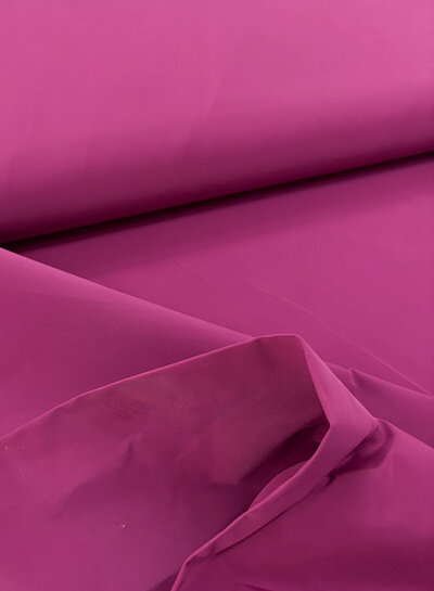 M. fuchsia - trench coat fabric