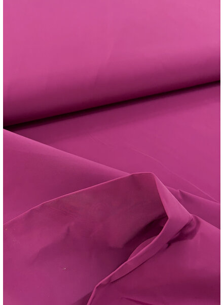 Madeline fuchsia - trench coat fabric