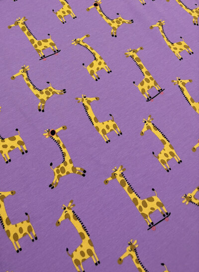 purple giraffes - jersey