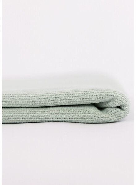 See You at Six Cuff fabric - Light Foggy Green