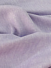 M. lilac - linen cotton blend herringbone pattern