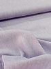 M. lilac - linen cotton blend herringbone pattern