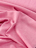 M. pink - linen cotton blend herringbone pattern