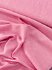 M. pink - linen cotton blend herringbone pattern