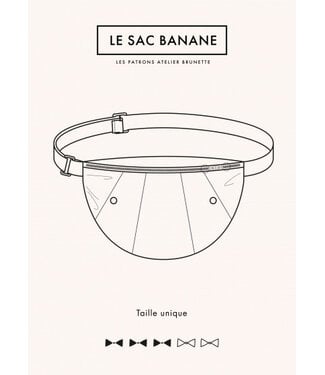 Atelier Brunette Le Sac Banane sewing pattern - Atelier Brunette
