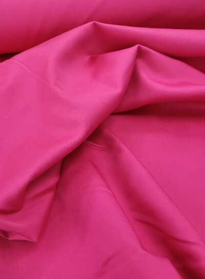 Denim very stretchy - Bright Fuchsia - also ideal for sweatpants