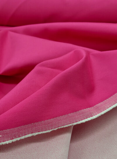 Denim very stretchy - Bright Fuchsia - also ideal for sweatpants