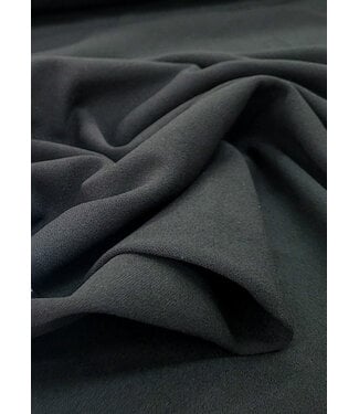 black scuba crepe