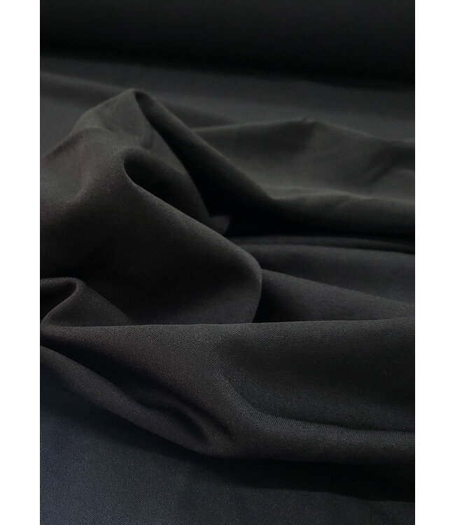 zwarte scuba crepe