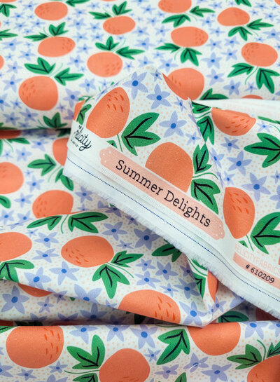 felicity fabrics sunny citrus - cotton - summer delights