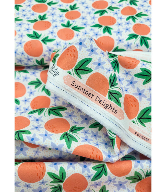 sunny citrus - katoen - summer delights