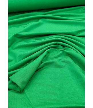 grass green - bamboo french terry