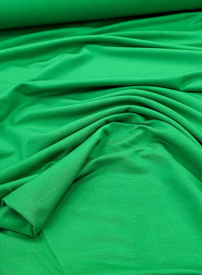 grass green - bamboo french terry