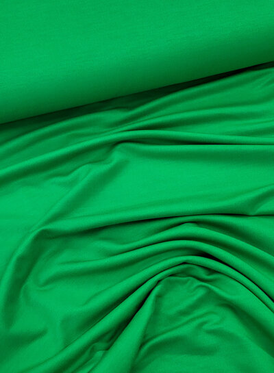 grass green - bamboo french terry