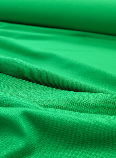 grass green - bamboo french terry