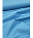 turquoise stonewashed poplin katoen