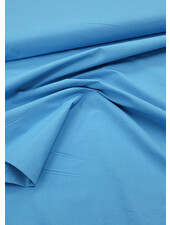 turquoise stonewashed poplin cotton