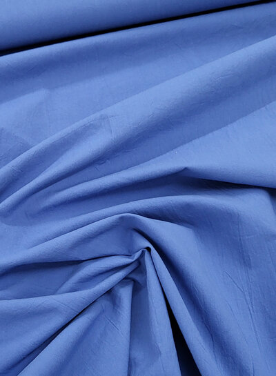 blue stonewashed poplin cotton