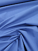 blauw stonewashed / papertouch popeline katoen