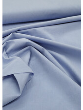 light blue stonewashed poplin cotton