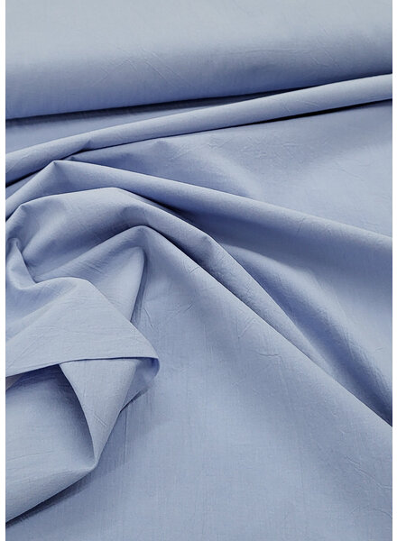 light blue stonewashed / papertouch poplin cotton