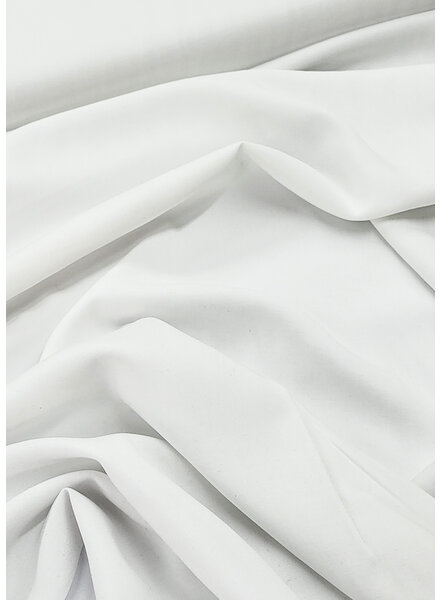 M. white - plain rayon (viscose)