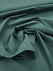 petrol green - stonewashed poplin cotton