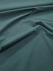 petrol green - stonewashed poplin cotton