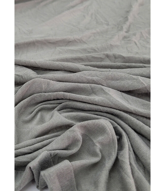 deadstock licht khaki viscose tricot - perfect te combineren met onze khaki circles mirage mesh