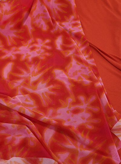 deadstock on fire - beautiful mesh - ideal for lingerie and clothing