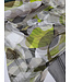 deadstock khaki circles mirage - prachtige mesh - ideaal voor lingerie en kleding