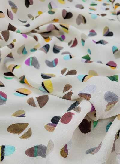 deadstock hearts all over - prachtige viscose