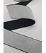 Taille elastiek zilver 40mm