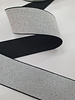 Waist elastic silver 40mm