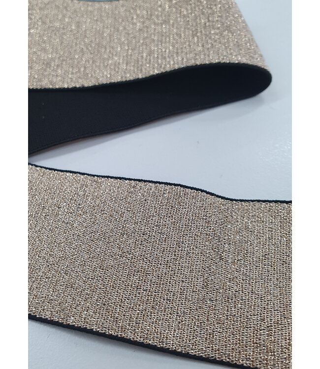 Taille elastiek roségoud 40mm