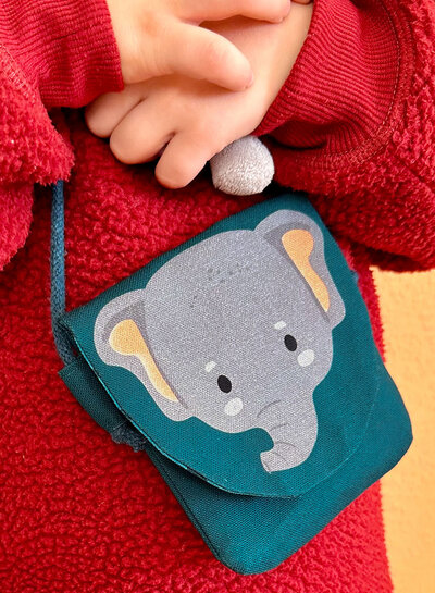 Swafing elephant panels for bags - Käselotti