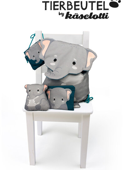 Swafing elephant panels for bags - Käselotti