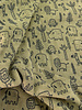 Madeline animals khaki - sponge - stretchy terry cloth