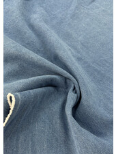 True Denim by M. heavy weight denim - Mid-Wash Denim- 12 oz