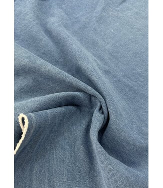 True Denim by M. heavy weight denim - Mid-Wash Denim- 12 oz