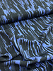 blue brush strokes - viscose light stretch