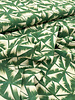 green geometric - viscose