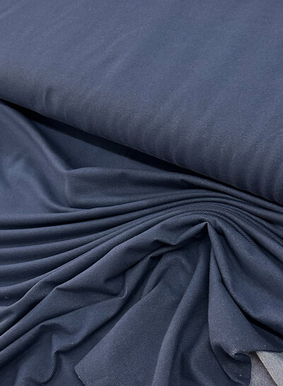 Madeline dark Indigo - dimensionally stable, sturdy jersey with denim look