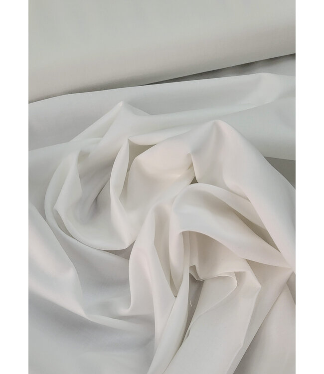 Madeline katoen voile wit