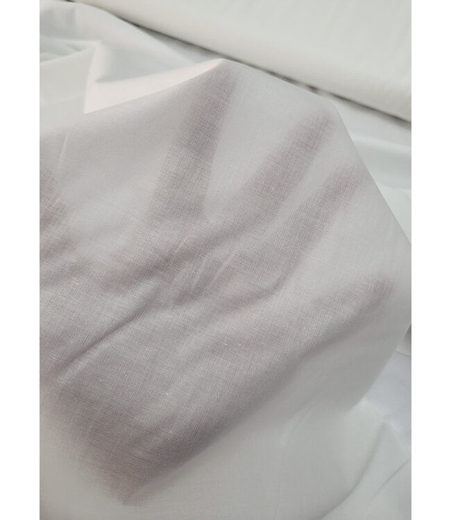 Madeline katoen voile wit